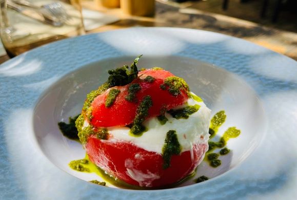 Une assiette à l'auberge du Donjon BRIONNE