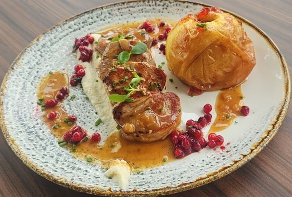 Une assiette au Pitch & PuB