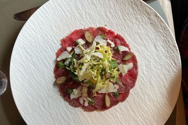 Plat Chez Arsene Tataki Boeuf