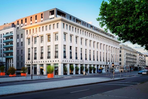 La façade du NOVOTEL ROUEN CATHEDRALE