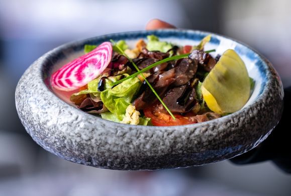 un plat à LA TERRASSE ROuen